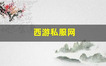 西游私服网(西游游戏平台) (4)